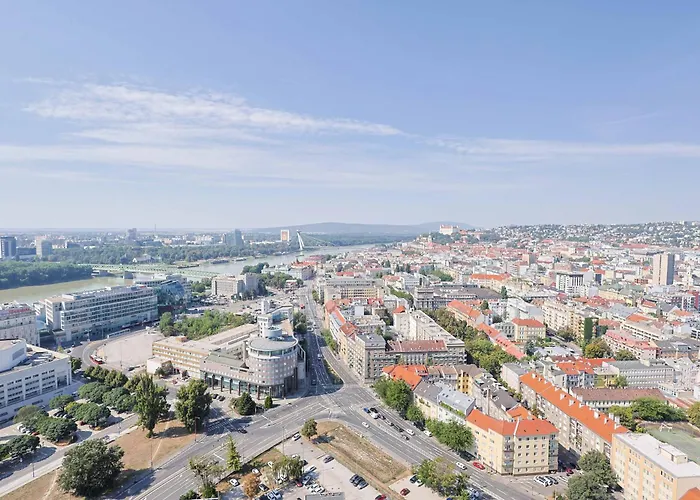 Apartmán Sky Park Tower 1, Luxury With Free Parking Bratislava